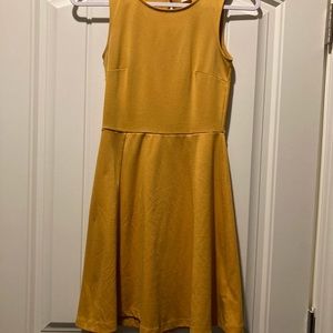 H&M fit & flare dress with cut out back